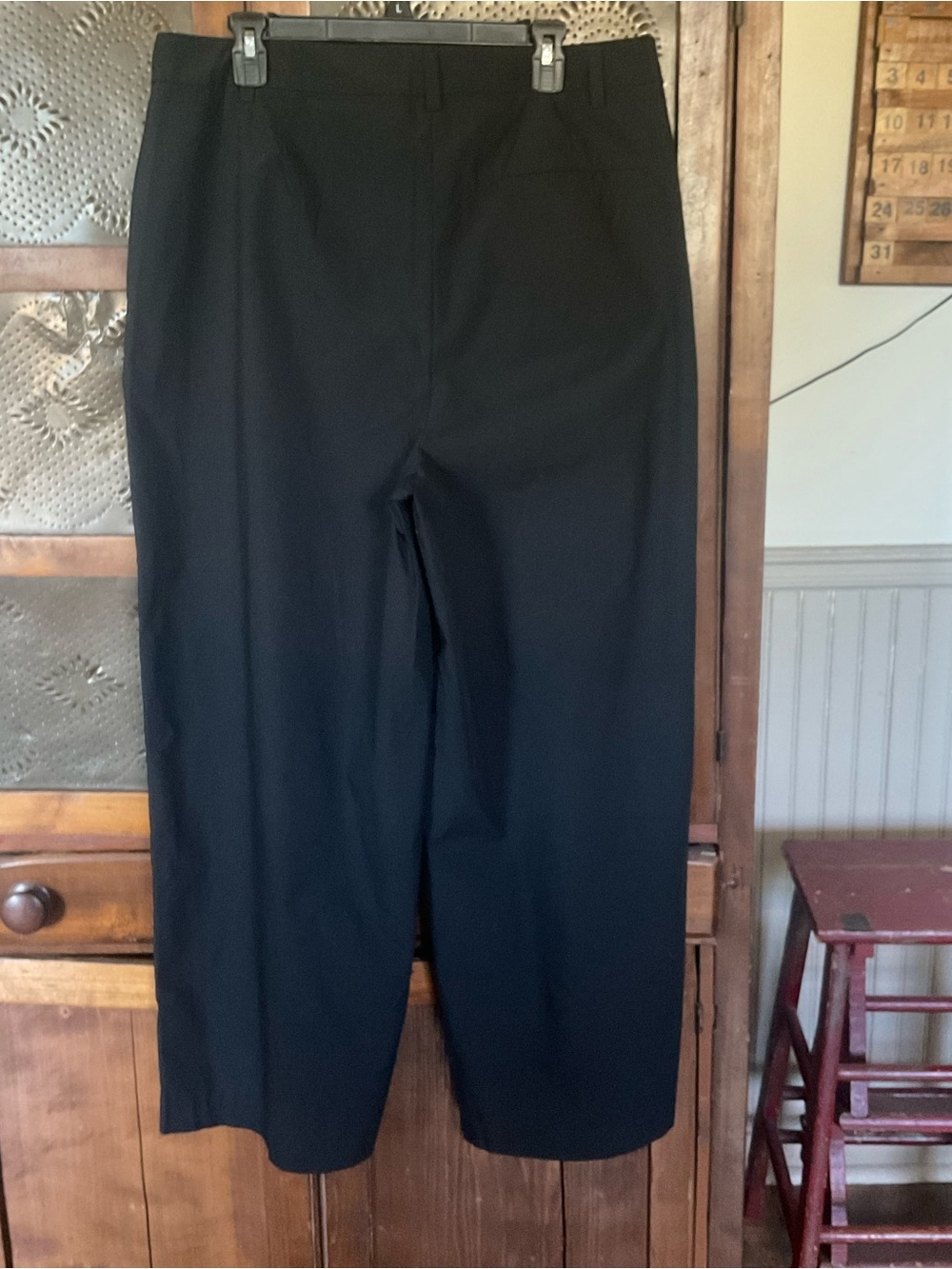 Old Navy Black Wide Leg Pants 16 NWT - Picture 3 of 7
